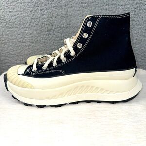 Converse Shoes Mens 10 Womens 11.5 Black Chuck AT-CX Platform Sneakers NEW